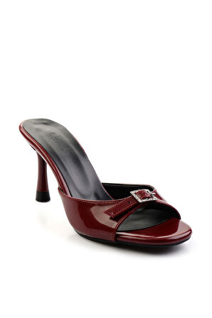 Bordo Rugan  Kadın Terlik K04527030108