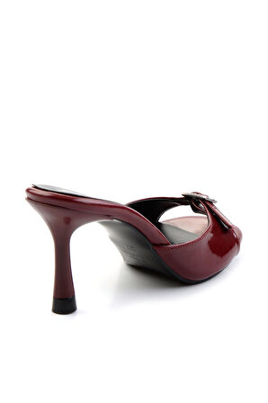 Bordo Rugan  Kadın Terlik K04527030108