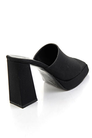 Mat Siyah  Kadın Terlik K04527030238