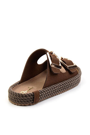 Kahve  Kadın Terlik K04553030071