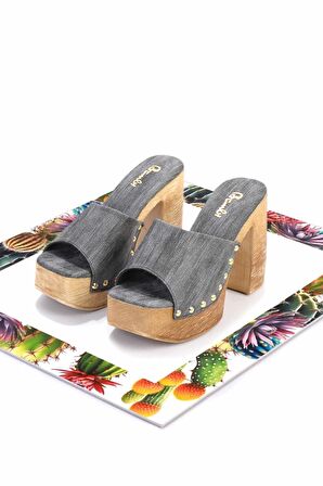 Füme Nubuk  Kadın Terlik K04566007001