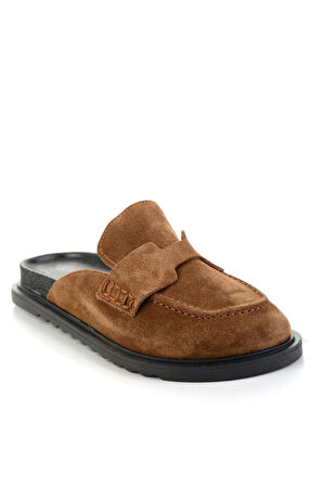 Taba Hakiki Deri Kadın Terlik K04606021702