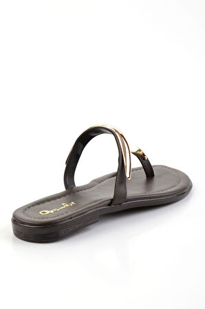 Kahve  Kadın Terlik K04606021509