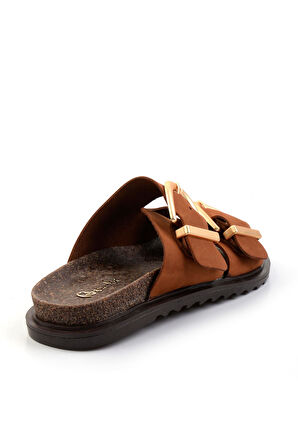 Taba Leather Kadın Terlik K04666013901