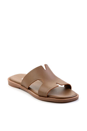 Taba Leather Kadın Terlik K04666014403