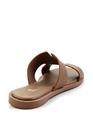 Taba Leather Kadın Terlik K04666014403