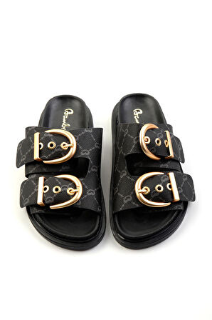 Siyah  Kadın Terlik K04666013651