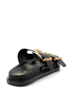 Siyah  Kadın Terlik K04666014309