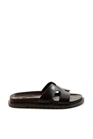 Kahve Leather Kadın Terlik K04666013803