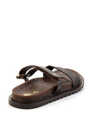 Kahve Leather Kadın Terlik K04666014003