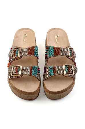 Taba  Kadın Terlik K04678080487