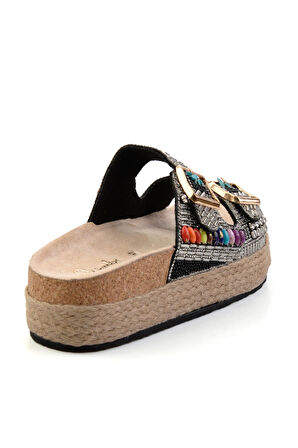 Siyah  Kadın Terlik K04678080487