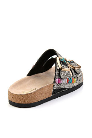 Siyah  Kadın Terlik K04678080687