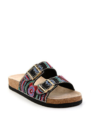 Siyah  Kadın Terlik K04678080787