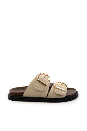 Bej  Kadın Terlik K04688002872