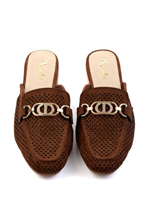 Kahve  Kadın Terlik K04688003002