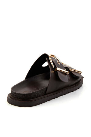 Kahve  Kadın Terlik K04688003109