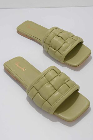 Bambi Yesil  Kadın Terlik K04681001509