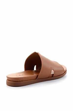 Taba Hakiki Deri Kadın Terlik K04724670003