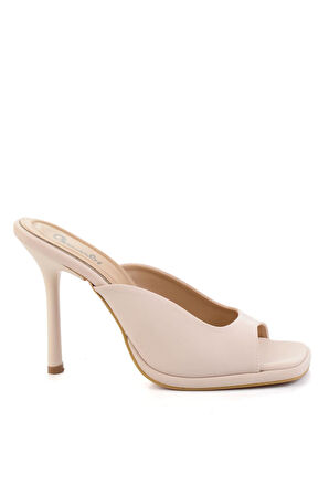 Mat Nude  Kadın Terlik K04726332338