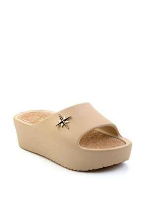 Bej  Kadın Terlik K04740300159