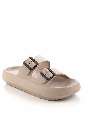 Bambi Vizon Jel  Kadın Terlik K04740320359