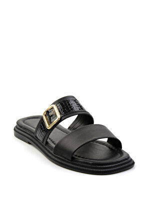 Siyah  Kadın Terlik K04761038209