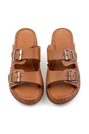 Taba Leather Kadın Terlik K04763995003