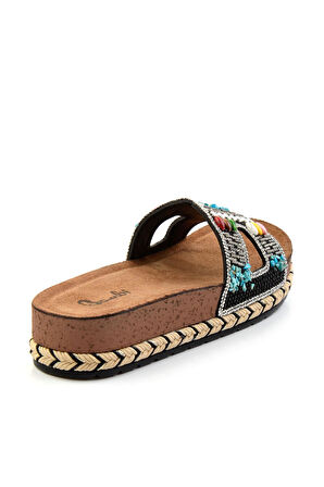 Siyah  Kadın Terlik K04784000687