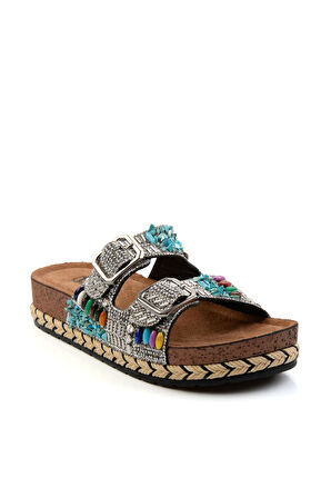 Platin  Kadın Terlik K04784010087