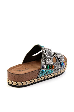 Platin  Kadın Terlik K04784010087