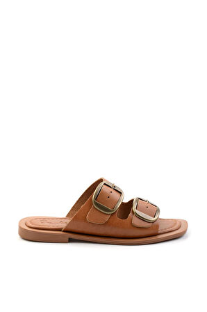 Taba Leather Kadın Terlik K04826053703