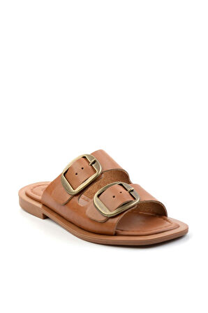 Taba Leather Kadın Terlik K04826053703