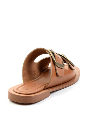 Taba Leather Kadın Terlik K04826053703