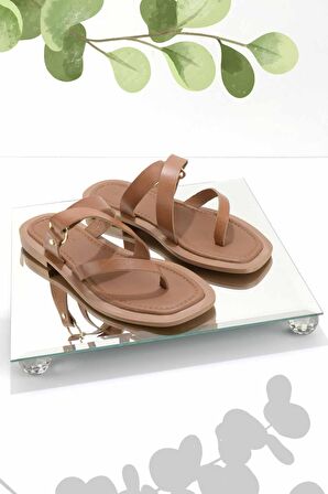 Bambi Taba Hakiki Deri Kadın Terlik K04826017603