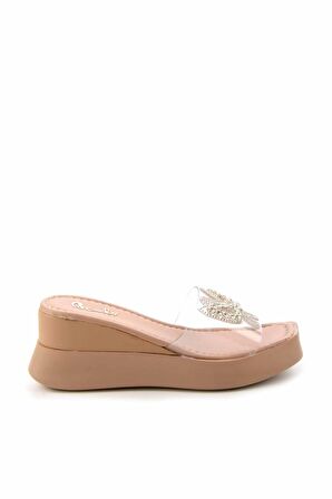 Bambi Camel  Kadın Terlik K04823300509