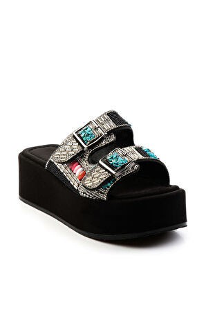 Siyah  Kadın Terlik K04823121087