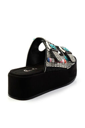 Siyah  Kadın Terlik K04823121087