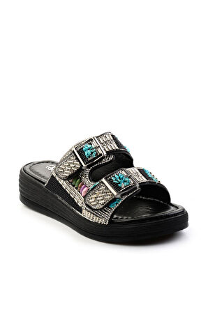 Siyah  Kadın Terlik K04823140087