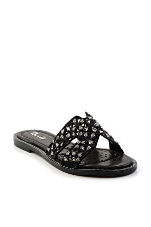 Siyah  Kadın Terlik K04823121378