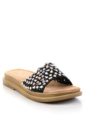 Siyah  Kadın Terlik K04823121578