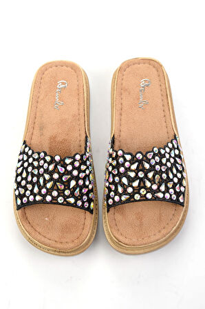 Siyah  Kadın Terlik K04823121578