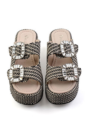 Siyah  Kadın Terlik K04823122218