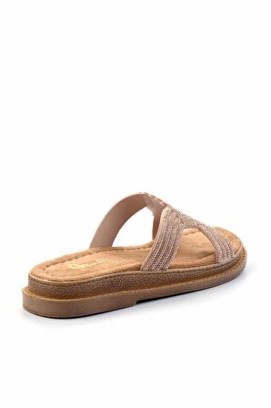 Rose Taşlı  Kadın Terlik K04823004687