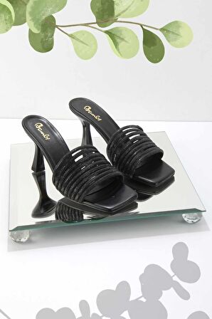 Siyah  Kadın Terlik K04835420509