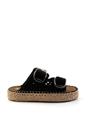 Siyah  Kadın Terlik K04874015816