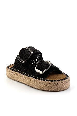 Siyah  Kadın Terlik K04874015816