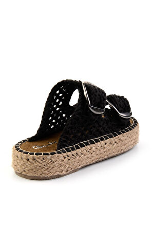 Siyah  Kadın Terlik K04874015816