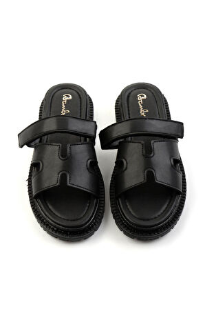 Siyah  Kadın Terlik K04875040709