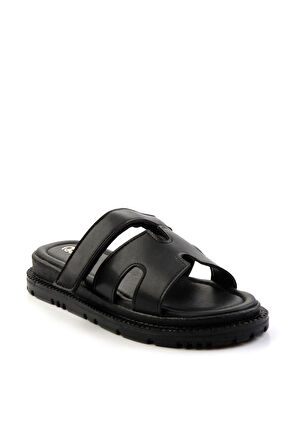 Siyah  Kadın Terlik K04875040709